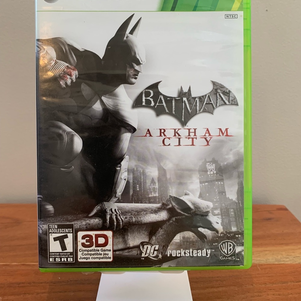 RockSteady Batman: Arkham City for Xbox 360 - Black and Gray